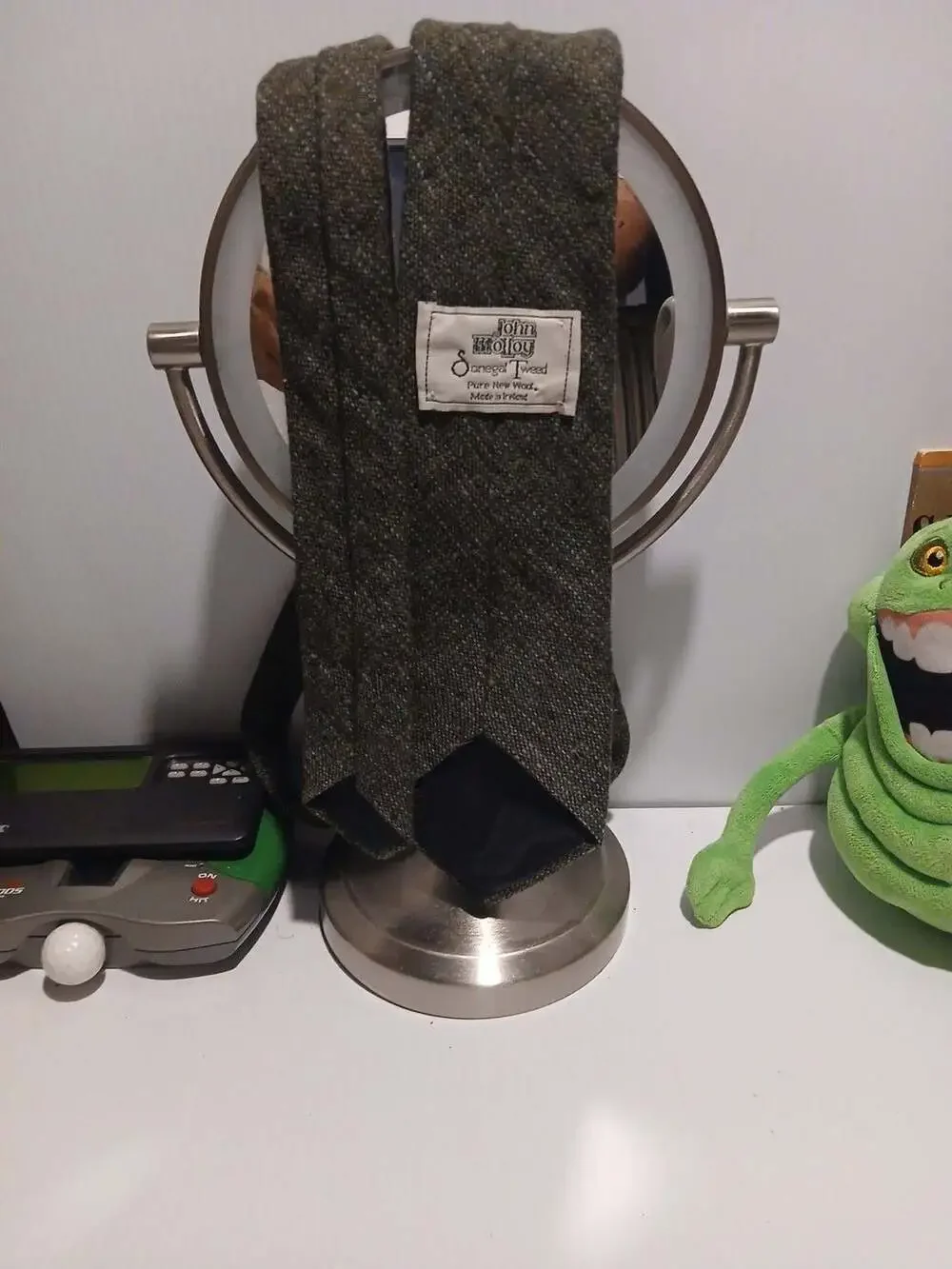 John Molloy Donegal Tweed Tie Pure New Wool Made In Ireland